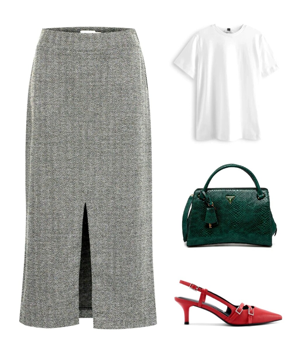 Kombinacija po uzoru na Victoriju Beckham