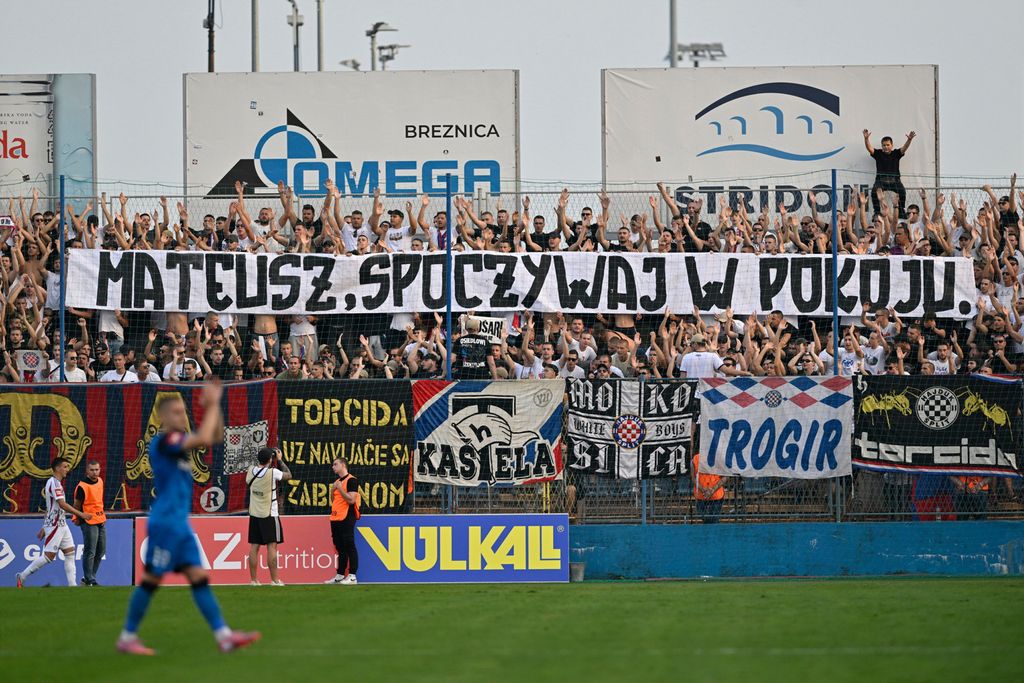 Poruka Torcide na poljskom jeziku