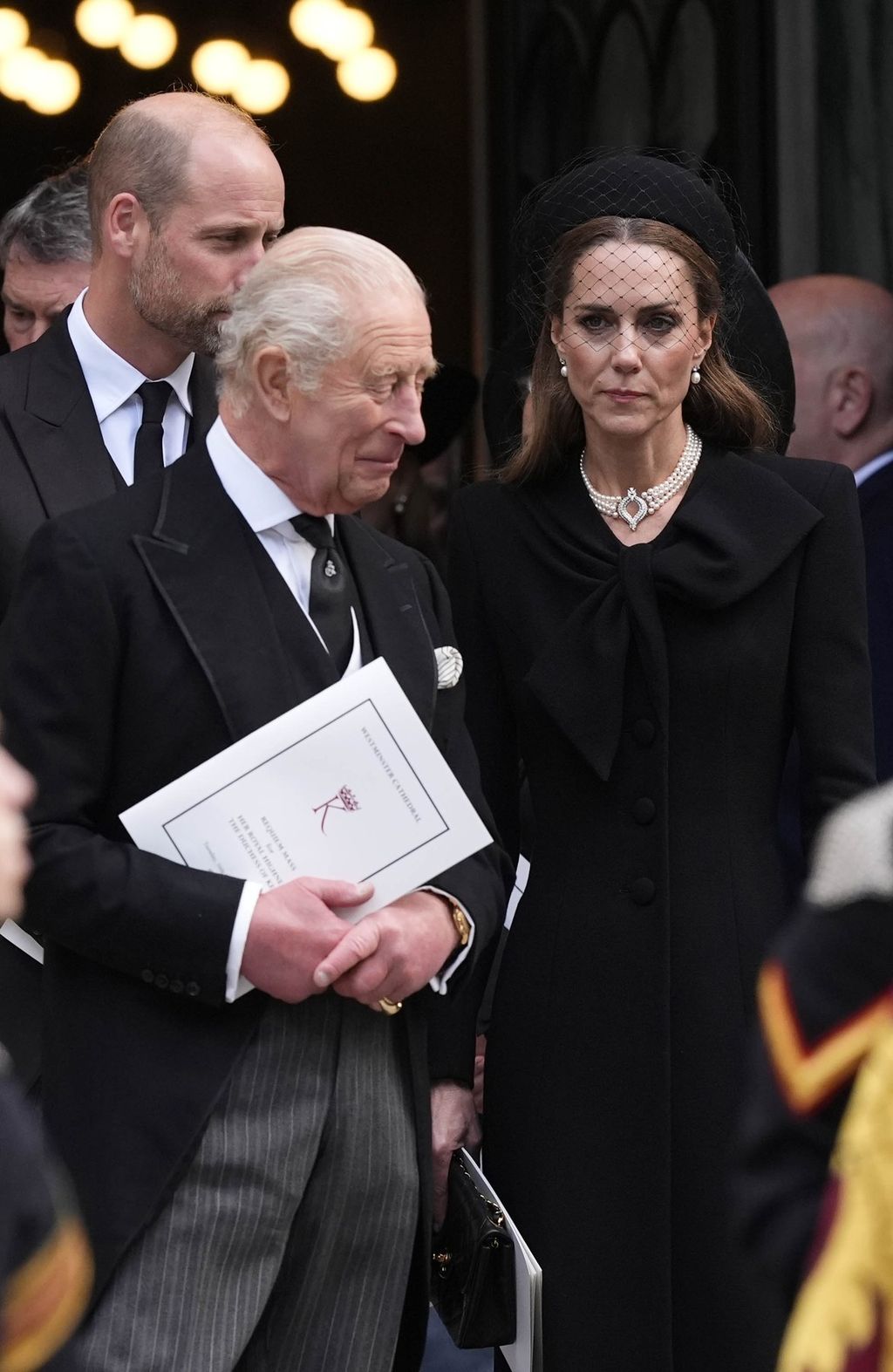 Pogreb vojvotkinja od Kenta, kraljevska obitelj