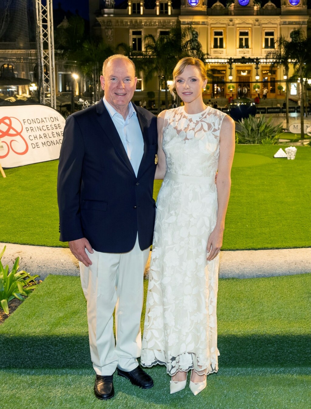 Princeza Charlene u haljini modne kuće Elie Saab