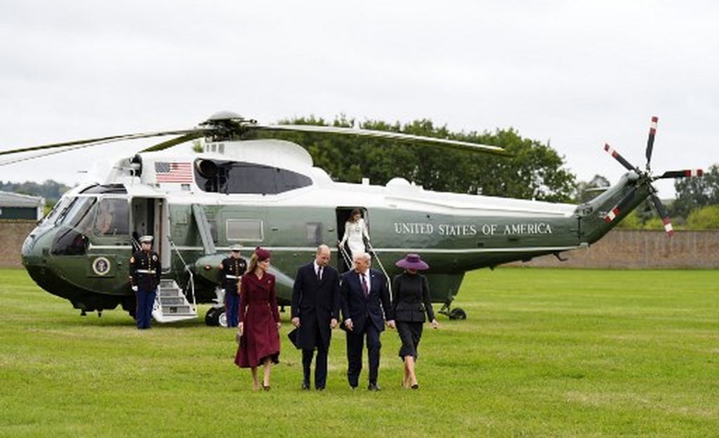 Doček Donalda Trumpa u Windsoru - 2
