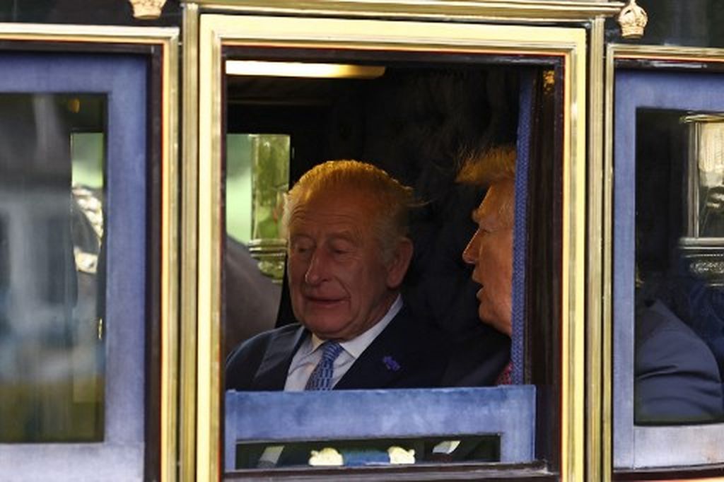 Doček Donalda Trumpa u Windsoru - 3