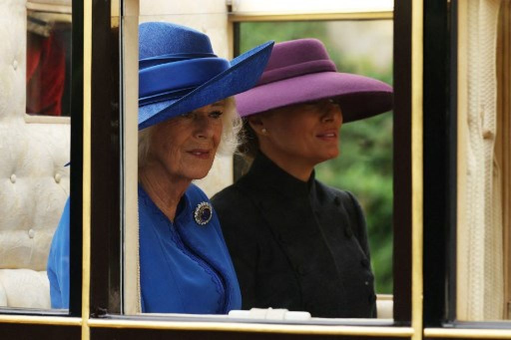 Doček Donalda Trumpa u Windsoru - 3