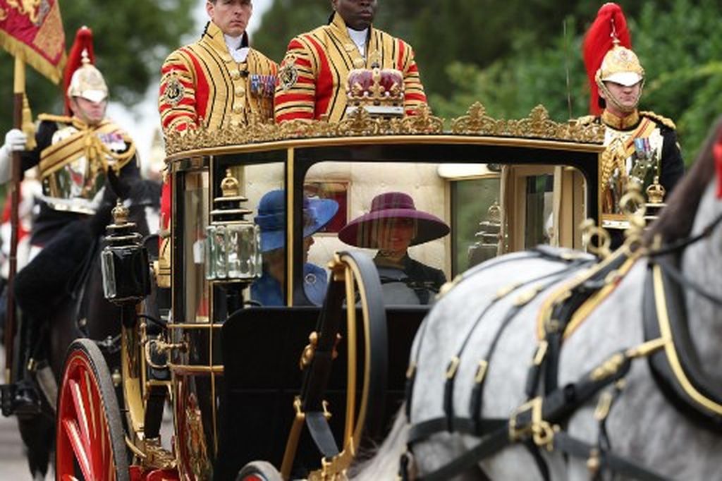 Doček Donalda Trumpa u Windsoru - 3