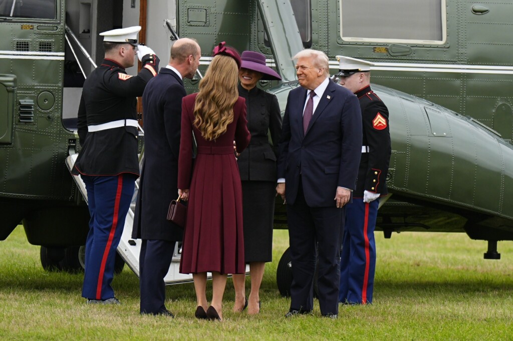 Donald i Melania Trump u Windsoru