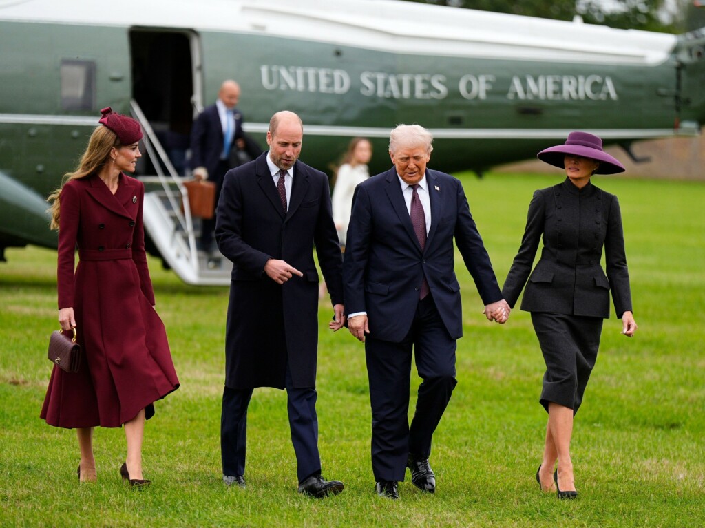 Donald i Melania Trump su u posjetu Velikoj Britaniji