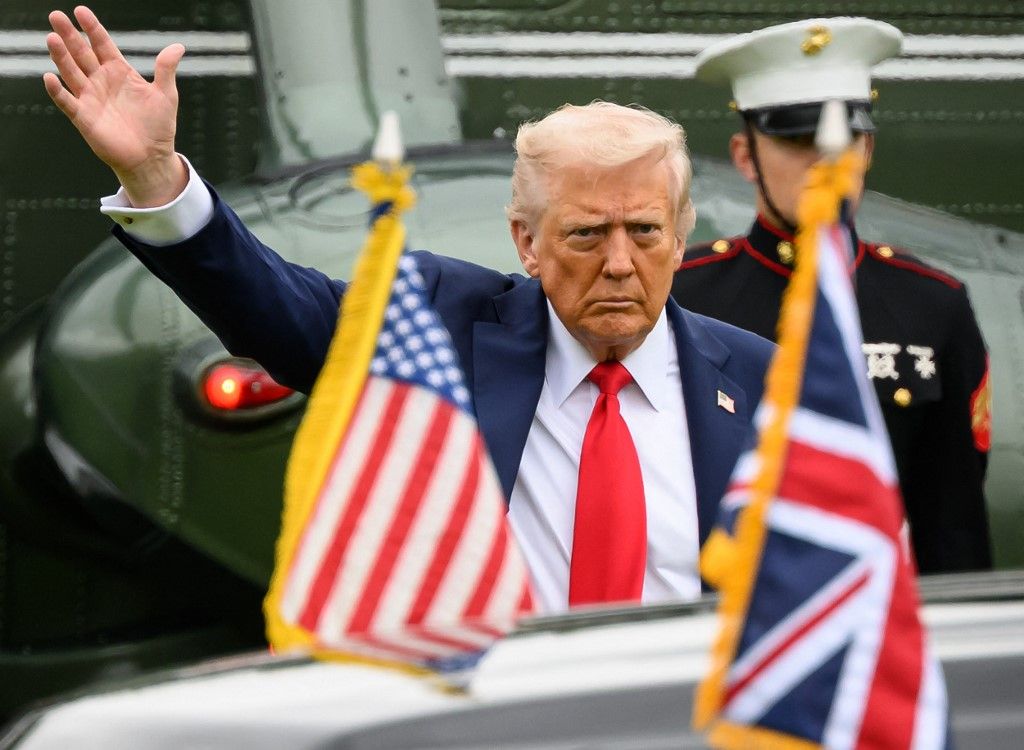 Donald i Melania Trump u posjetu Ujedinjenom Kraljevstvu - 1