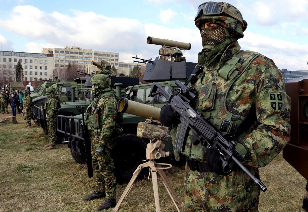 Generalna proba vojne parade u Beogradu - 1