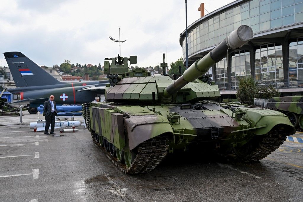 Generalna proba vojne parade u Beogradu - 1