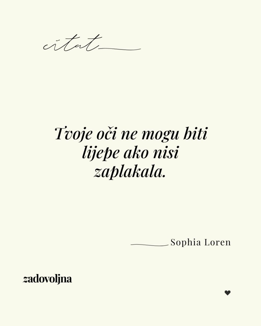 10 životnih istina Sophie Loren