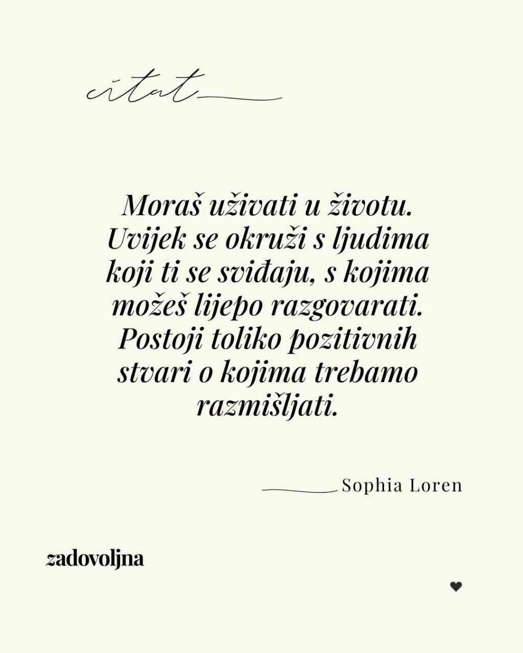 10 životnih istina Sophie Loren
