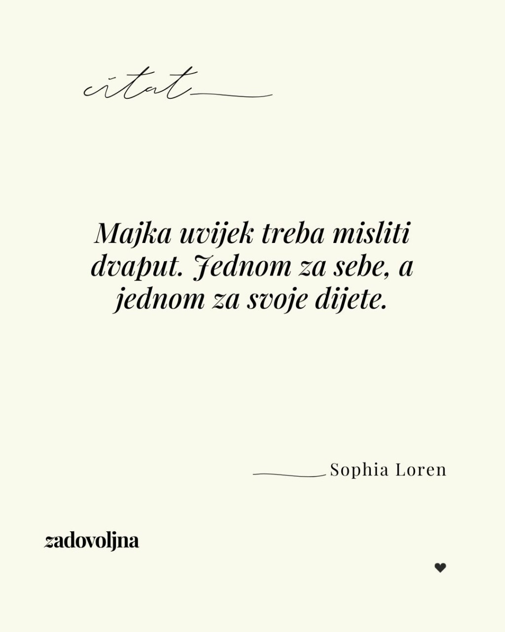 10 životnih istina Sophie Loren
