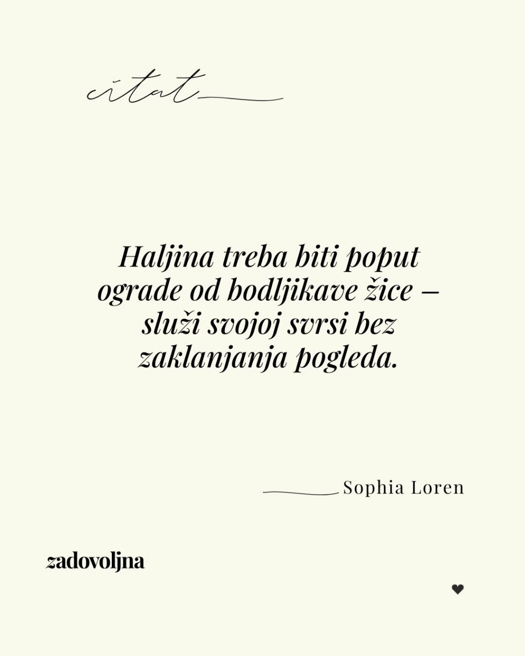 10 životnih istina Sophie Loren