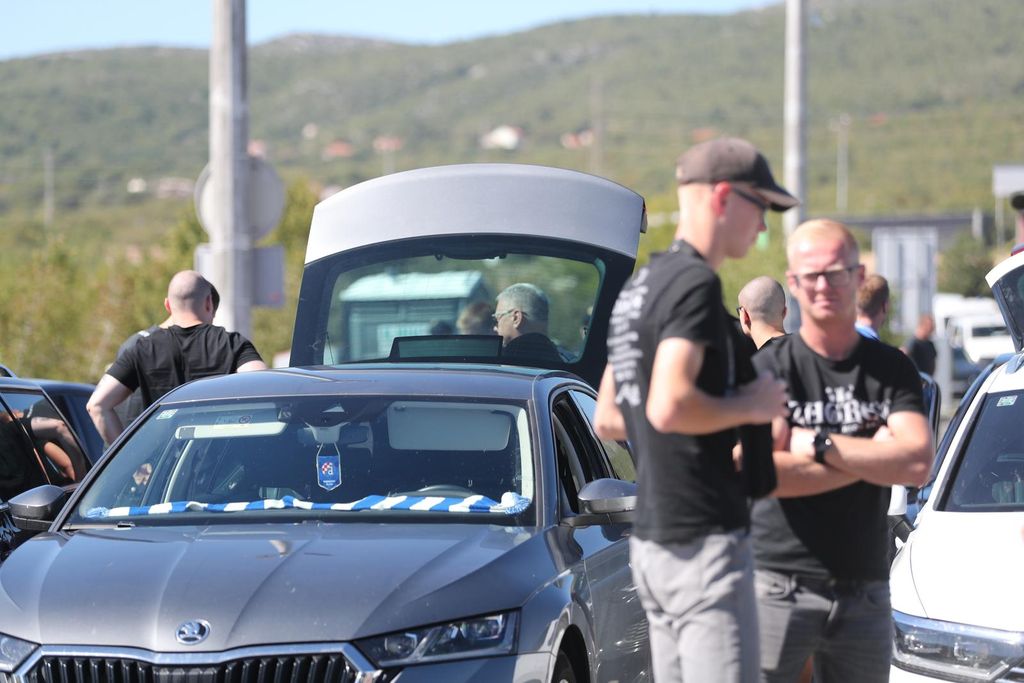 Navijači Dinama u Splitu