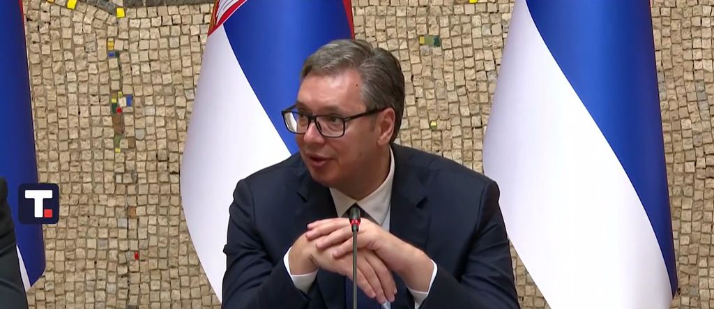 Aleksandar Vučić i Miloš Vučević