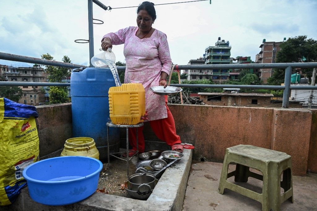 Grafit u glavnom gradu Nepala Katmanduu