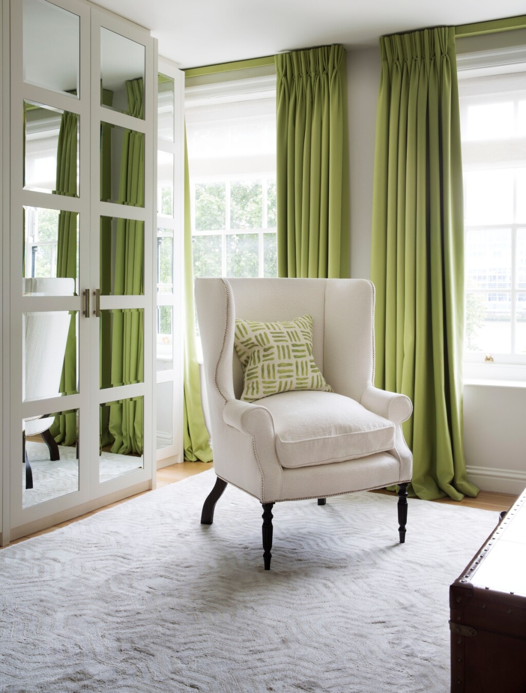 Zavjesa može upečatljivo naglasiti prostoriju