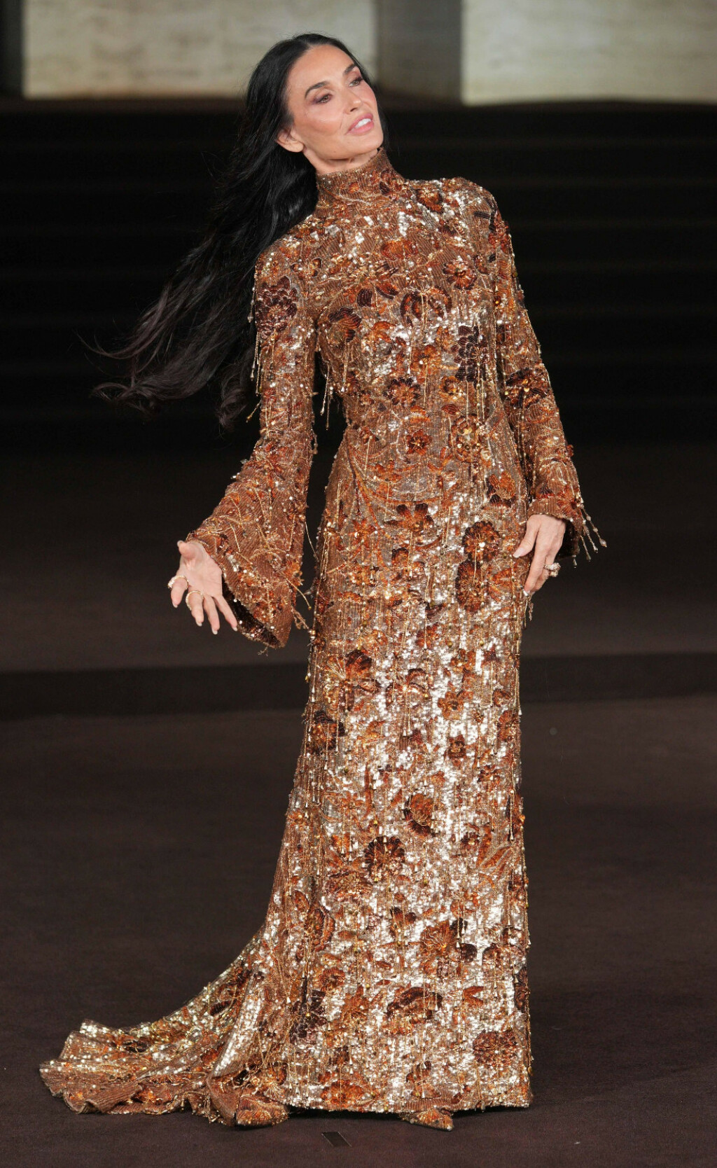 Demi Moore na reviji modne kuće Gucci u Milanu - 3