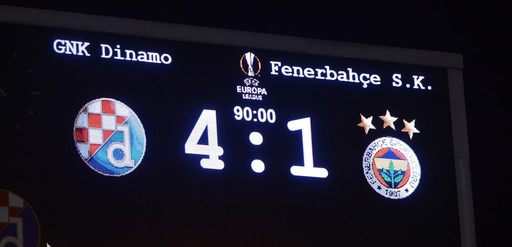 Dinamo - Fenerbahče 2018. godine