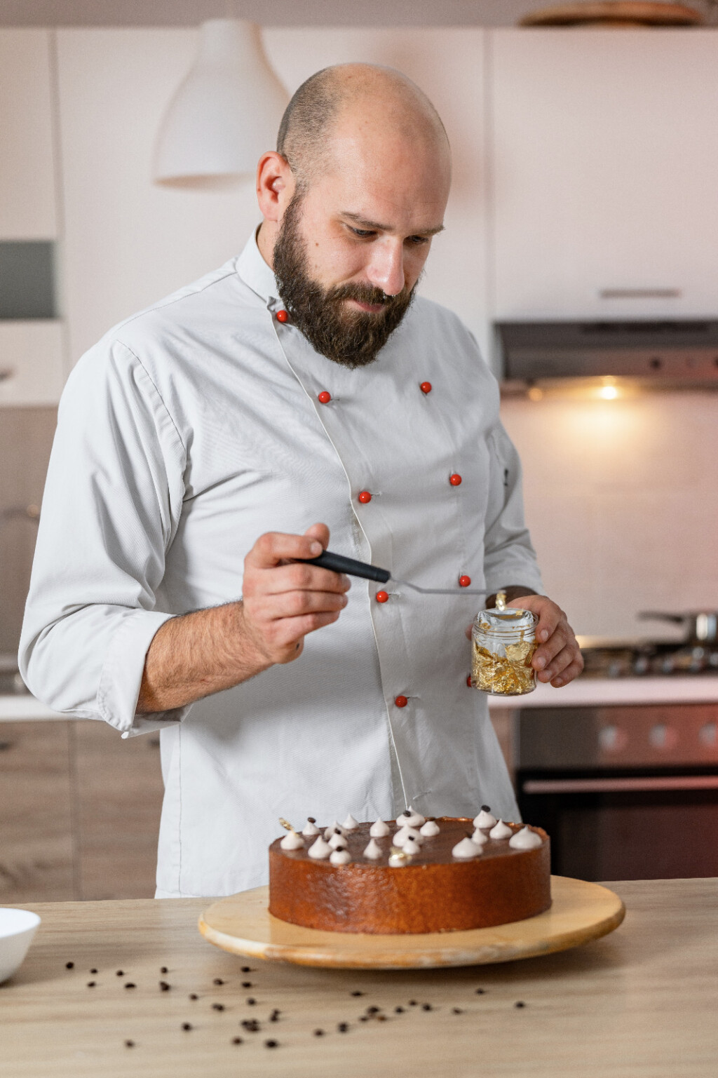 Torta od karamelizirane kave s narančom i hrskavcima by Luka Sopta