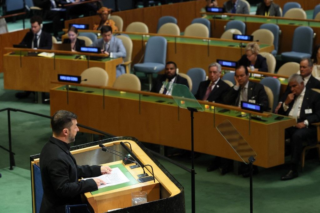 Predsjednik Ukrajine Volodimir Zelenskij pred Općom skupštinom UN-a - 4