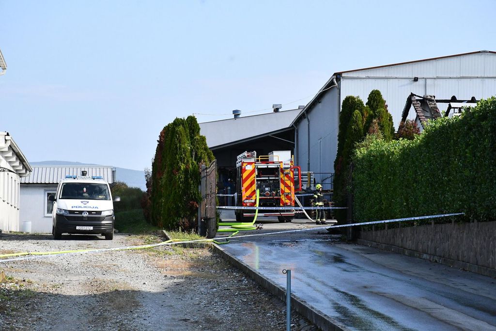 Požar u garaži kod Požege