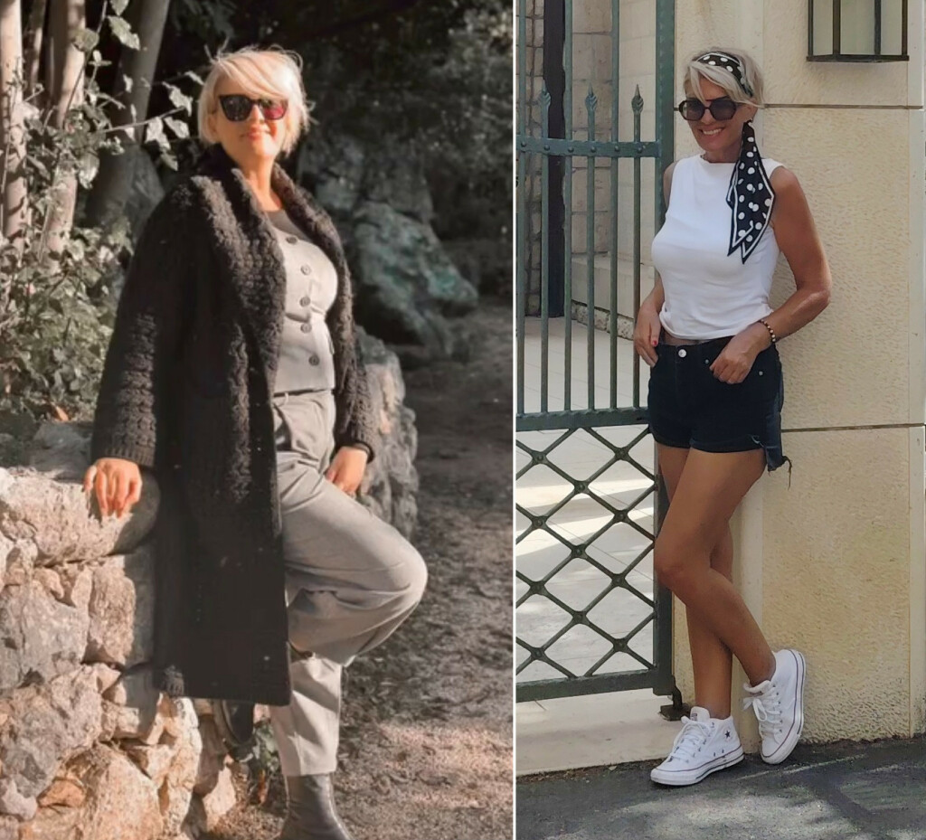 Marija Krželj prije i poslije transformacije