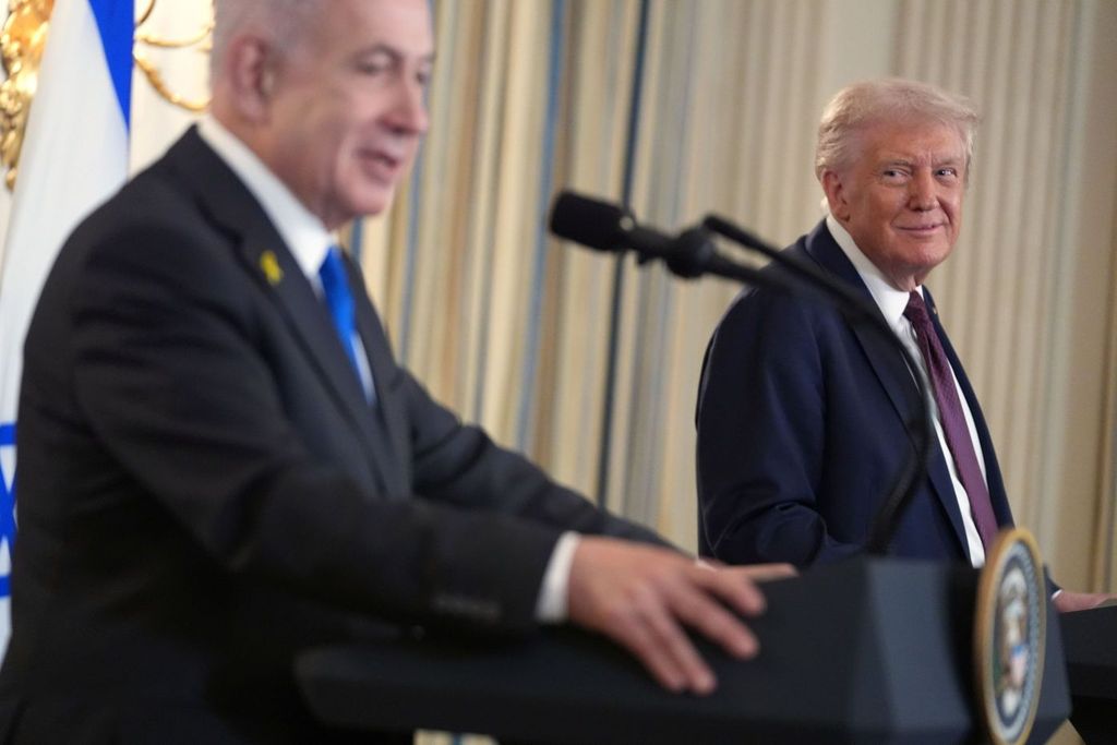 Donald Trump i Benjamin Netanyahu