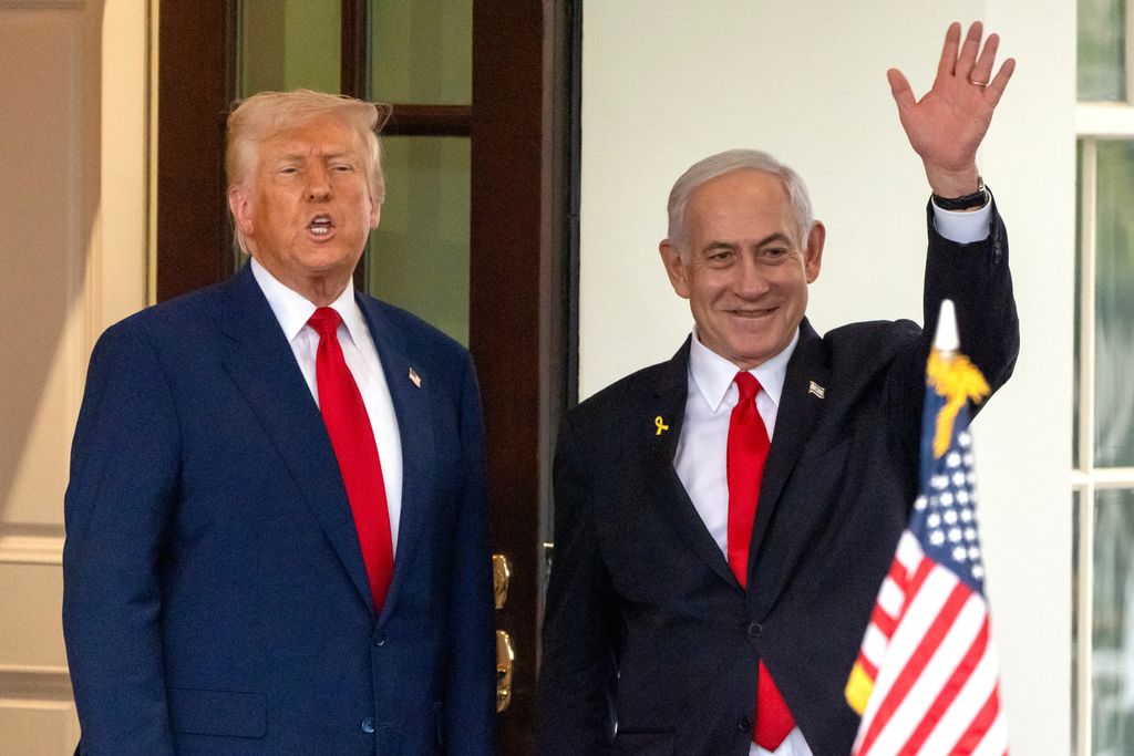 Donald Trump i Benjamin Netanyahu