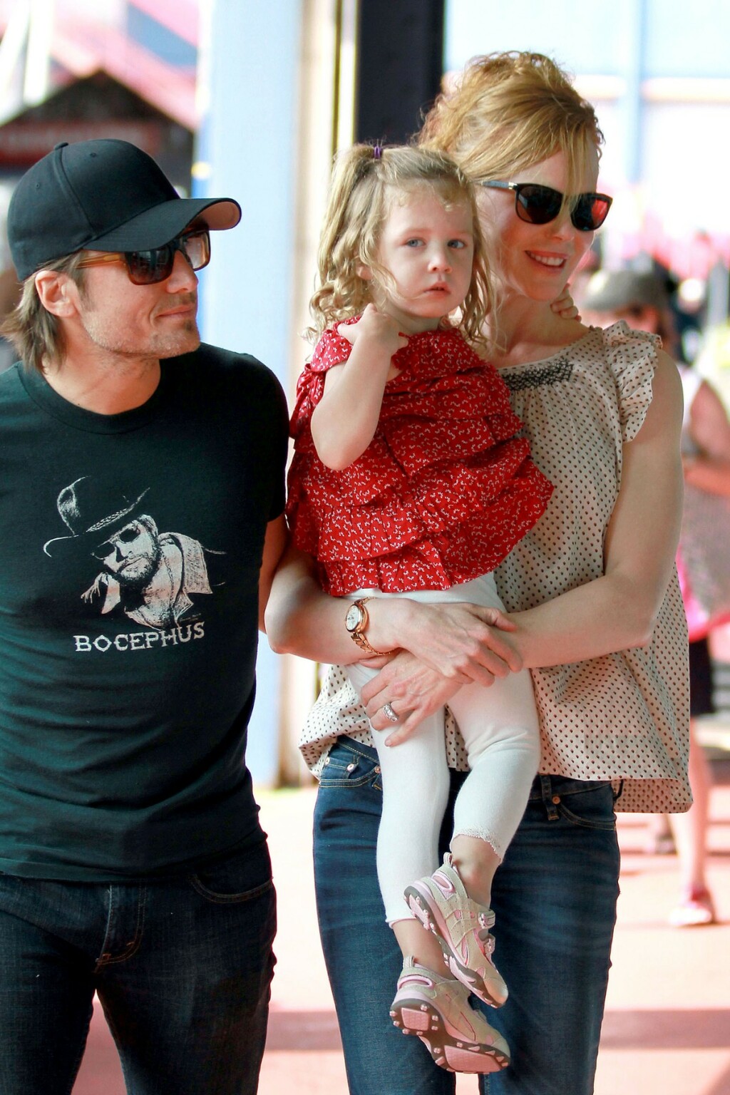 Nicole Kidman i Keith Urban s kćerkicom Sunday Rose