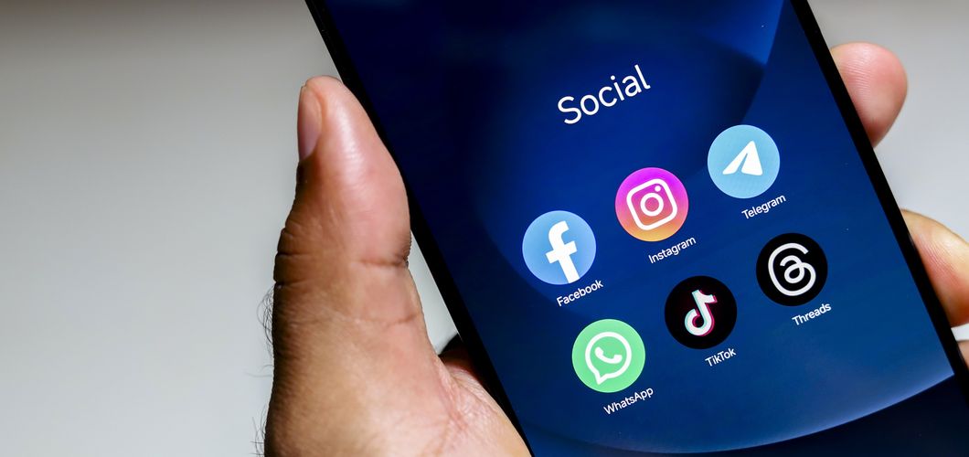 Društvene mreže, ilustracija