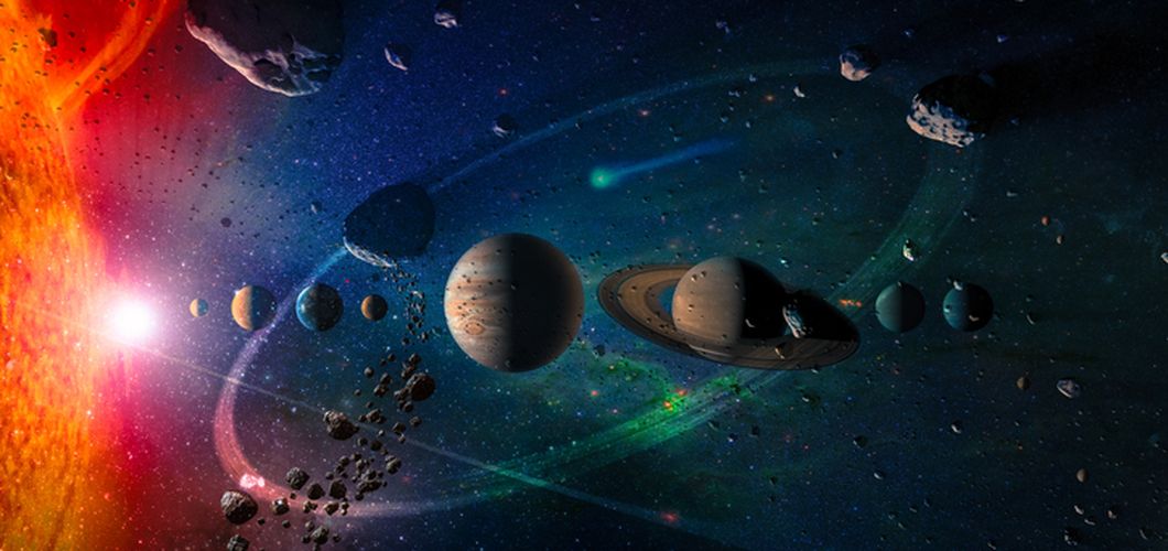 Sunčev sustav, ilustracija