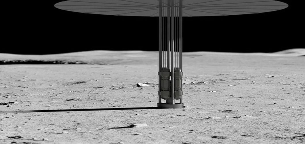 Koncept fizijskog reaktora na Mjesecu