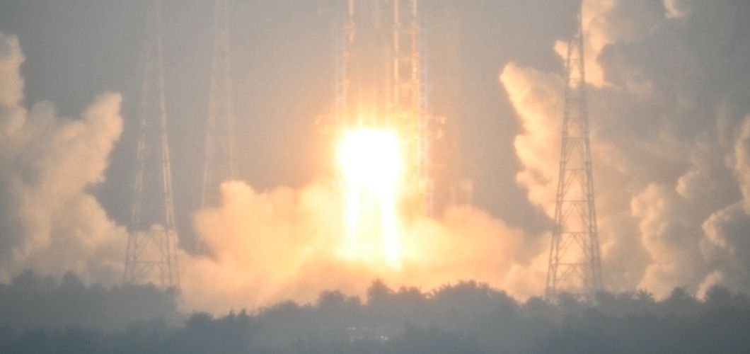Lansiranje kineske rakete Dugi Marš 5