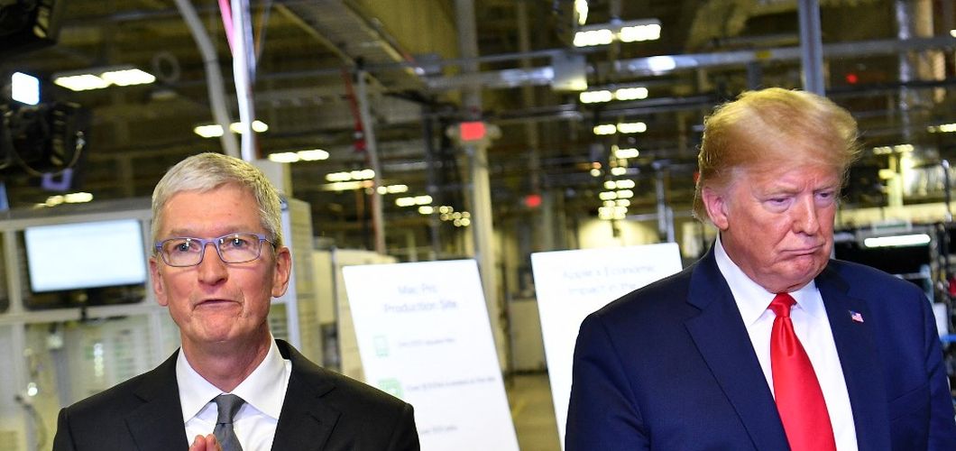 Tim Cook i Donald Trump