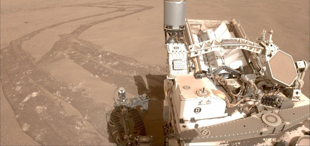 Rover Perseverance na Marsu