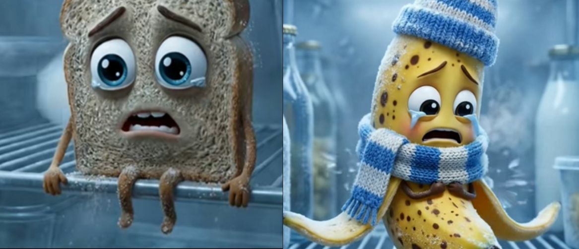 Hrana generirana umjetnom inteligencijom kako dijeli savjete o skladištenju