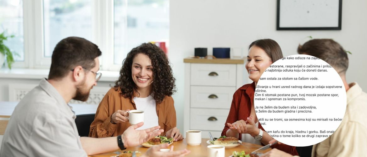 Poslovni ručak i bizarna objava na LinkedInu