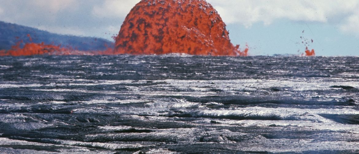 Kupola od lave uočena na Havajima 11. listopada 1969. godine (Foto: J.B. Judd/USGS)