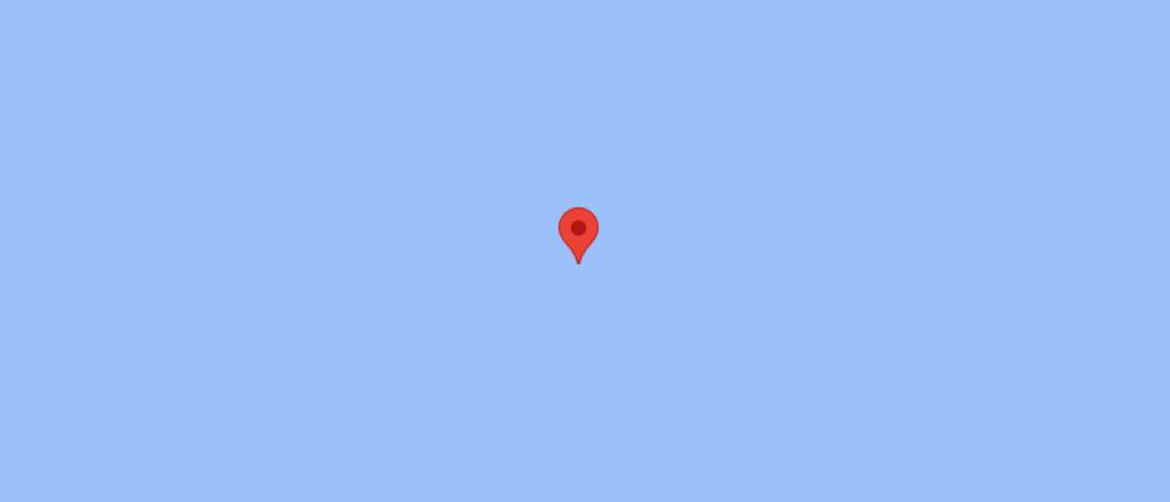 Point Nemo na Google Mapsu
