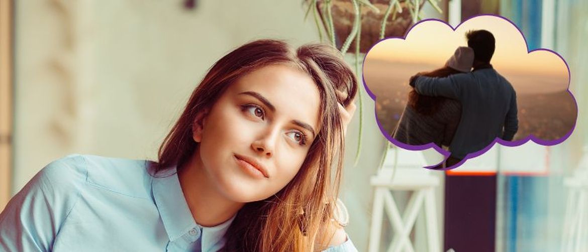 Djevojka razmišlja o dečku