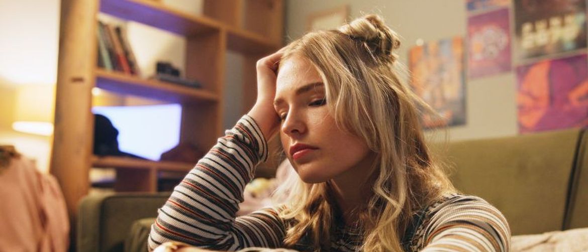 Djevojka pod stresom