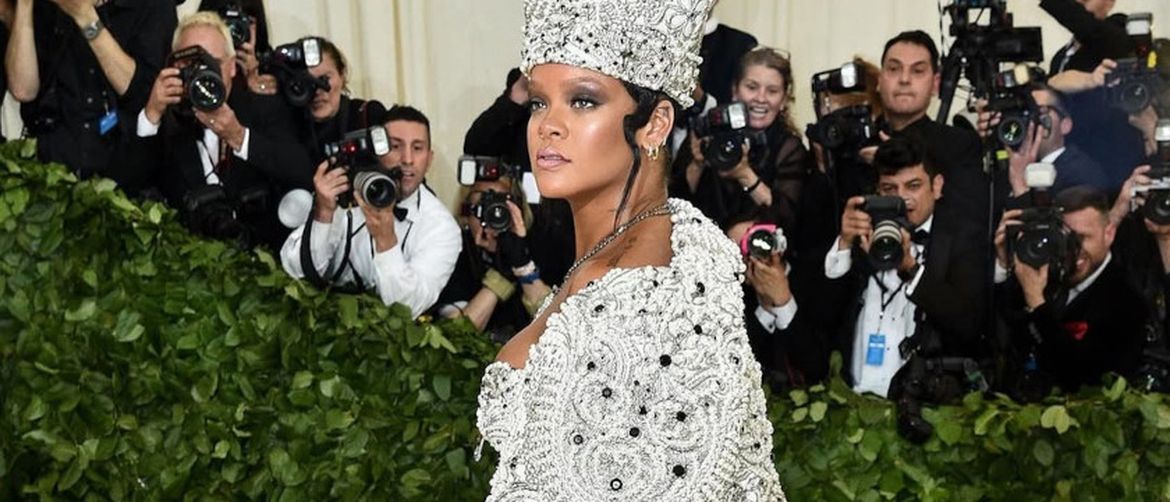 Rihanna na Met Gali 2018. godine
