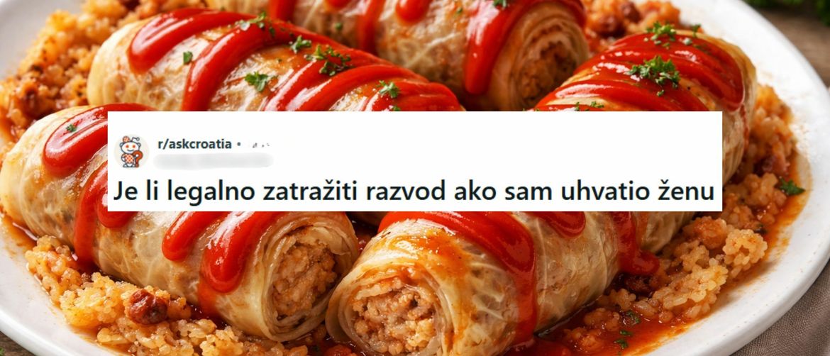 Sarma s kečapom i pitanje na Redditu