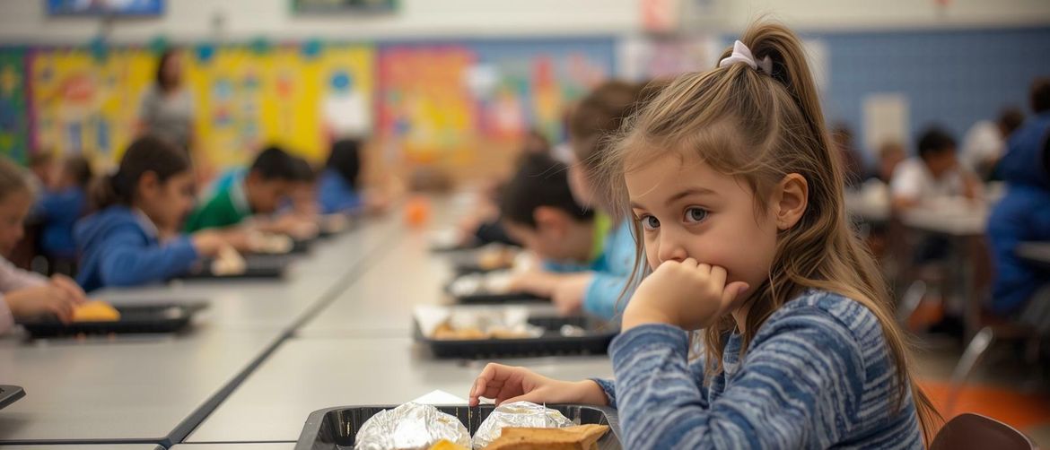 Djevojčica na užini