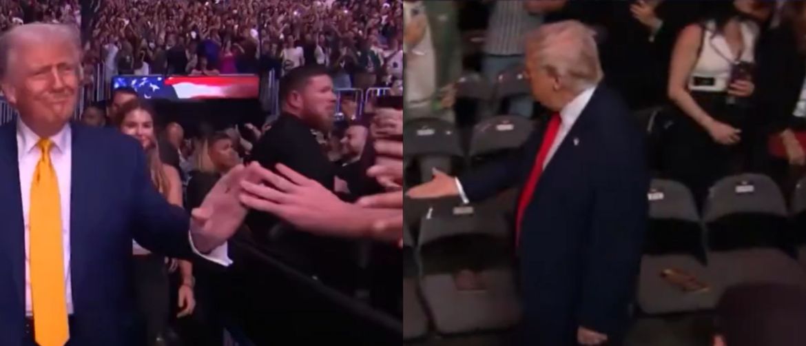 Američki predsjednik Donald Trump na UFC-u