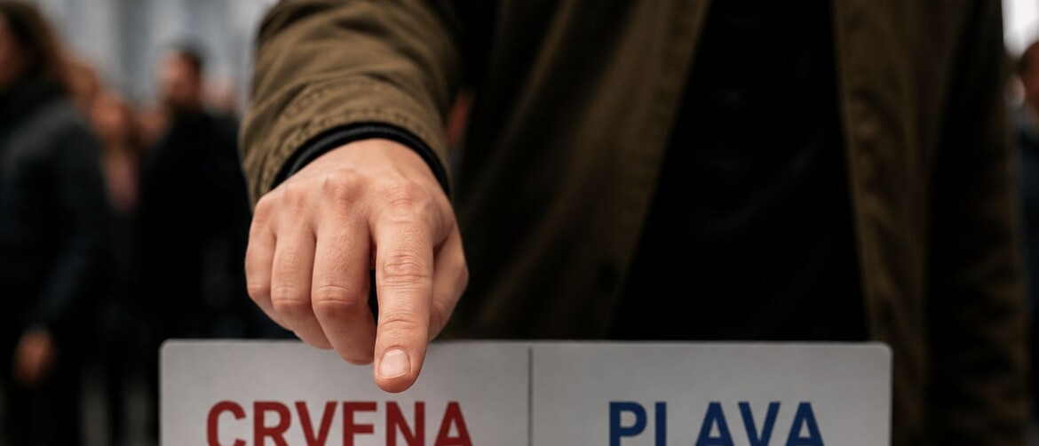 Dilema oko crvenog i plavog gumba