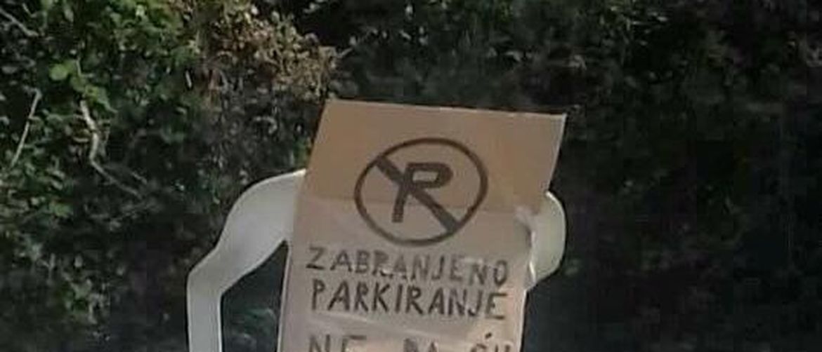 Zabrana parkiranja (Foto: Facebook)