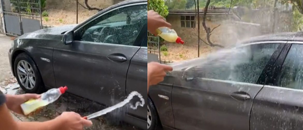 TikTok/pranje automobila