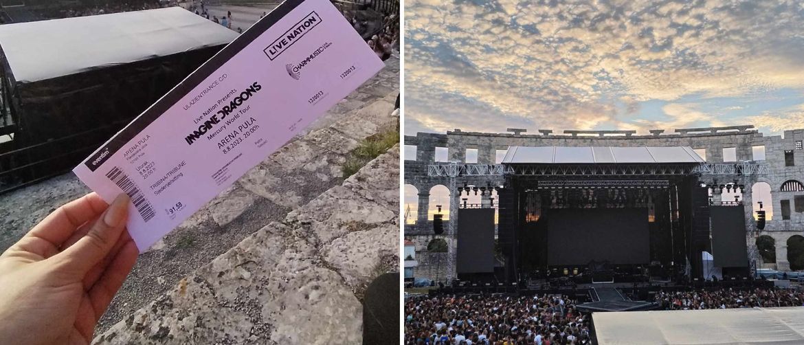 Koncert Imagine Dragonsa u Puli